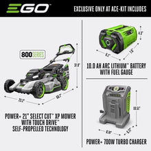 EGO POWER+ LM2156SP Cordless Mower Kit 53.3cm 56V 10.0Ah